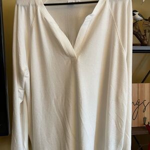 GAP Cream V-Neck Women's Tunic